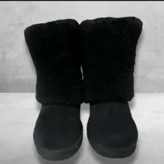 UGG PATTEN パッテン ムートンブーツ スエード ブーツ24センチ