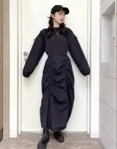 jeanasis ロングスカート