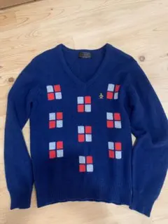 マンシングウェア　昭和レトロ　セーター　カシミヤ100%