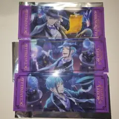 箔押しビッグクリアカード アズール ジェイド フロイド