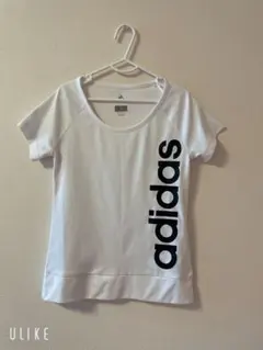 adidas Climalite ホワイト Tシャツ
