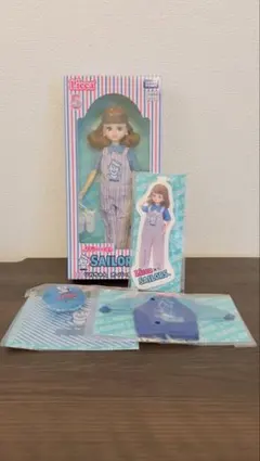 リカちゃんくじ　SAILORSコラボ　オーバーオールスタイルリカちゃんetc