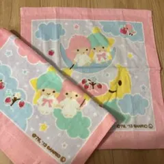 新品☆キキララ フェイスタオル&ハンドタオル