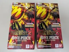 ワンピースカードゲーム　THE BEST vol.2　シール付き2箱