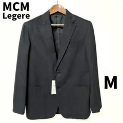 タグ付 MCM Legere テーラードジャケット M ダークグレー コットン
