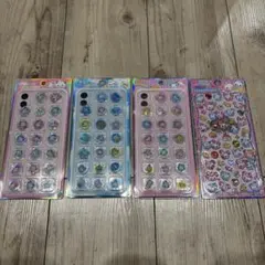 カミオジャパン　おはじき、プチドロップシール　4点セット