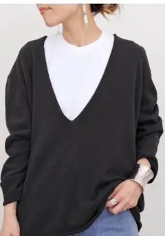L'Appartement Cotton V Neck Knitのサムネイル