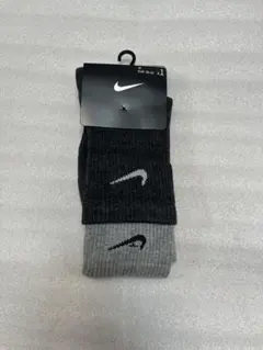 NIKE ナイキ ソックス 靴下 M 約24〜27cm レイヤード