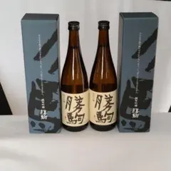 【2026.4/5詰】勝駒 純米吟醸 720ml×2本 箱付 日本酒 入手困難のサムネイル