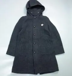 【極美品】希少　黒　ダントン　ロングコート　フード　ウールモッサ　40 大きい 中古・古着通販】DANTON (ダントン) ウールモッサシングルフード