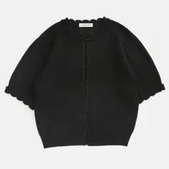 26SS シンゾーン MESH LACE KNIT CARDIGANのサムネイル