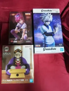 （未開封）鬼滅の刃 童磨 フィグライフHUNTER×HUNTER　キルア　マチ