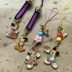 東京ディズニーランド【シンデレラブレーション＆2015年お正月/ストラップ】