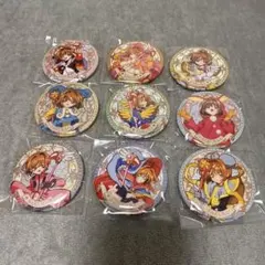 カードキャプターさくら 缶バッジ カフェ vol.1 box 海外限定　セット
