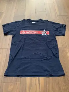 90's Champion USA BASKETBALL Tシャツ M ネイビー