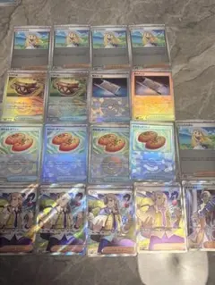 ポケカ　汎用　ペパー　SR なかよしポフィン　リーリエの決心　ミラー　モンボ