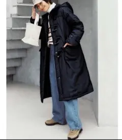 Live in comfortダウンコート リブインコンフォート　ダッフル　L