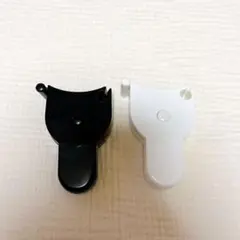 メジャー 黒白セット　テープメジャー 測定工具 メジャーウエスト 両面目盛