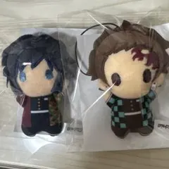 新品未開封　鬼滅の刃 無限城編 ゆらふわみにぬいぐるみ 冨岡義勇　竈門炭治郎