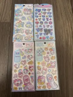 キャラクターシール　4枚セット