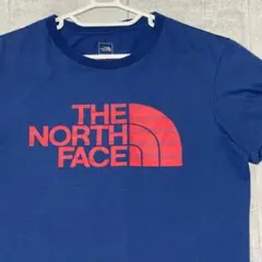 THE NORTH FACE ボーダー ストライプロゴ ビッグロゴ Tシャツ