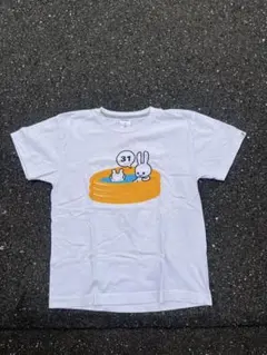【完売品】CUNE キューン プール うさぎ 白 Tシャツ 逆さうさぎ 夏 美品