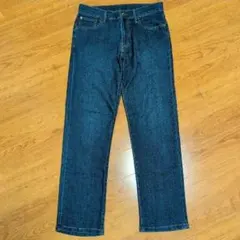デニム ジーンズ ストレートデニムパンツ ストレッチ W76