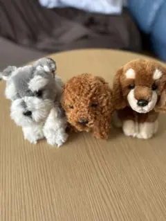 小型犬ぬいぐるみ3点セット