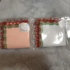 【新品未使用】近沢レース　ナポリタン　タオルハンカチ2枚セット