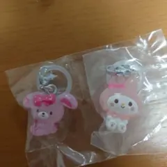 サンリオ　ゆるっとめじるしアクセサリー　ガチャ　ぼんぼんりぼん　マイメロディ