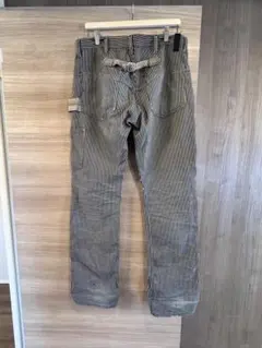 超希少品　バックラッシュ　ヒッコリー　ペインターパンツ　デニム　チノパン　ワークのサムネイル