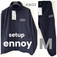 ☆送料込み☆ 美品 ENNOY AW23 シャカシャカ セットアップ M 黒