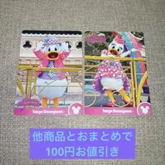 新品 ドナルドデイジー コレクションカード　ミニーのファンダーランド　ディズニー
