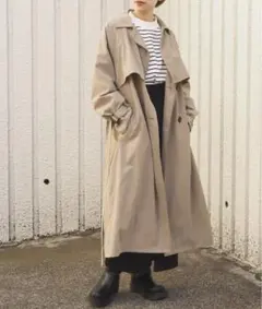tiptop ボリューム袖ベルト付きトレンチコート ZOZOTOWN限定