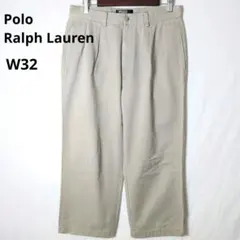 Polo Ralph Lauren ポロチノ 2タック ベージュ W32 短丈