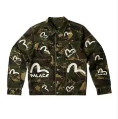 PALACE EVISU TYPE ONE DENIM JACKET CAMOのサムネイル
