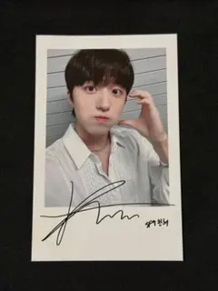 SF9 チャニ　直筆サインチェキ 2026年最新】sf9 チャニ チェキの人気アイテム - メルカリ