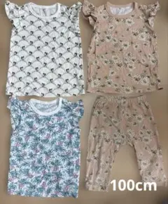 女の子100cm UNIQLO ポール&ジョー　Tシャツ　4つセットのサムネイル