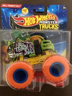 Hot Wheels WILL TRASH IT ALL ミニカー　ごみ収集車
