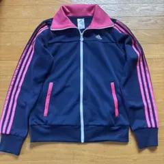adidas ジャージ トラックジャケット S 花柄 ピンクのサムネイル