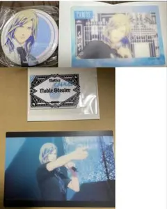 タブナイ　カミュ　キャラバン2 購入特典　トレーディングワッペン　缶バッジ