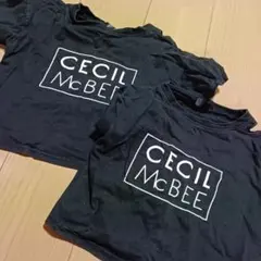 CECIL McBEE 半袖Tシャツ 2枚セット110