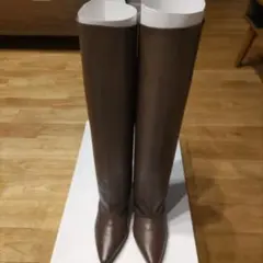 ロングブーツ　ブラウン