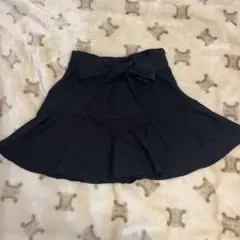 ZARA キュロットスカート リボン