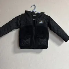 PEAKS CLIMB キッズジャケット 110 黒　男の子