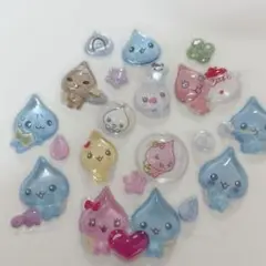 ボンボンドロップシール しずくちゃん みるみる　うるおいちゃん　お裾分けシール1