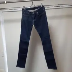 レディース　ダークブルー スキニージーンズ