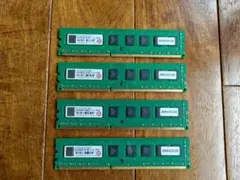 Transcend DDR3-1600 8GB×4枚セット 32GB メモリのサムネイル