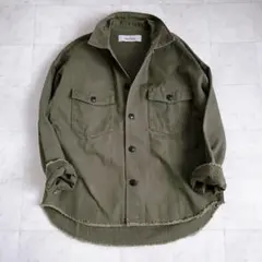極美品♪LE MÉLANGE ルメランジュ ワークシャツ CPOジャケット