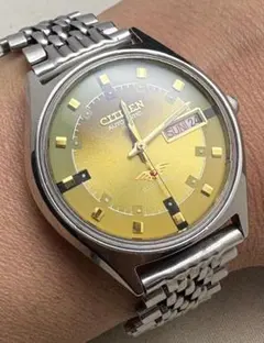 752/稼働 70年代 シチズン 自動巻 メンズ アンティーク ビンテージ